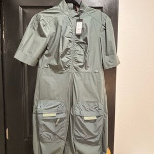 G-Star Gray Utility Jumpsuit